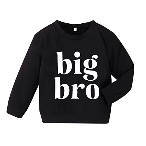 Big Brother Shirt New Baby Pregnancy Announcement Shirts Toddler Boys Promoted to Big Bro Tshirt