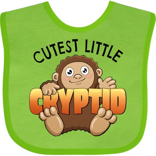 inktastic Cutest Little Cryptid- Bigfoot Baby Bib