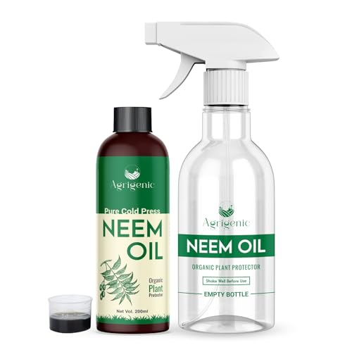 Pure Cold-Pressed | organic neem oil for plants insects spray | N...