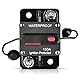 Wasserdichte Sicherungsautomat 150A, Reset Sicherung, DC12-48v KFZ Sicherung Leistungsschutzschalter, Automatische Sicherung Schalter für Motor Auto Marine Boat Bike Stereo Audio 150A