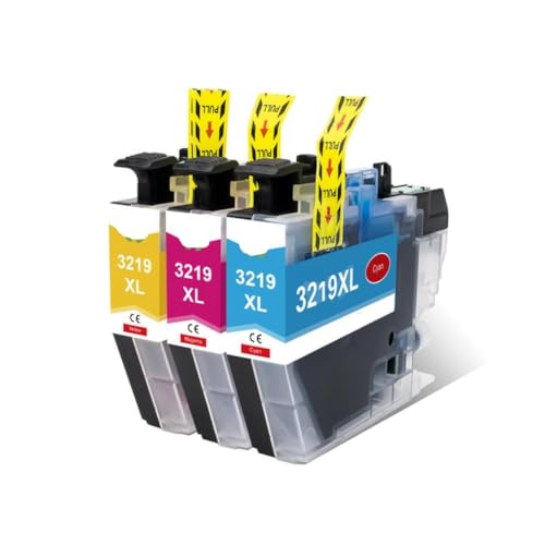 Cartouche d'encre 3219 XL pack de 3 compatible avec imprimante Brother MFC J5330DW J6530DW
