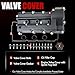 MITZONE Right Valve Cover with Gasket Compatible with 2006-2010 Dodge Journey Charger Avenger Chrysler Sebring 300 Magnum Stratus 2.7L 3.5L OE 4892186AB