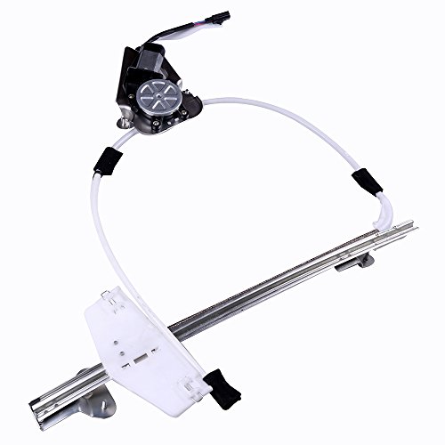 cciyu Front Left Drivers Side Power Window Lift Regulator With Motor Assembly Replacement