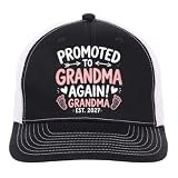 Grandma EST 2027 Baseball Hats for Men Humor Girls Trucker Caps