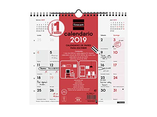 Finocam 780060019 - Calendario de pared...