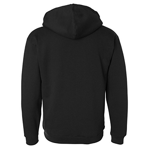 Independent Trading Co. Sherpa-Lined Full-Zip Hooded Sweatshirt S Black/ Natural3