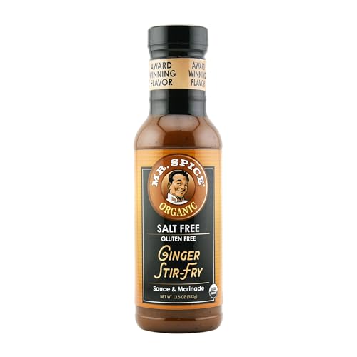 Mr. Spice 00024 Organic - Salt Free Sauce  cover