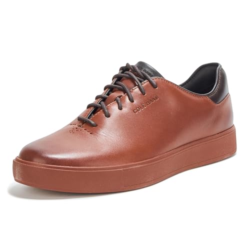 Cole Haan Men's Grandpro Luxe Wholecut Sneakers, CH Woodbury/CH D, 11