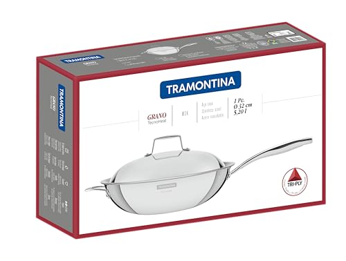 Tramontina Grano Wok, diámetro 32 cm, 5.2 litros miniatura 6