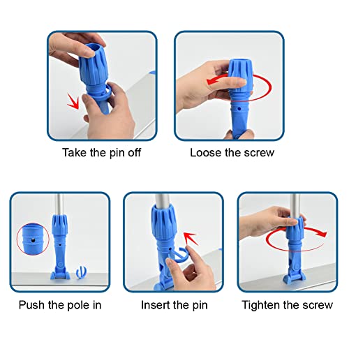 Layers 18 Inch Microfiber Mop For Floor Cleaning-Hardwood Flat Mop With 3 Washable Mop Pads, Wet Dry Dust Mop With Aluminium Handle For Household Cleaning #TOP3