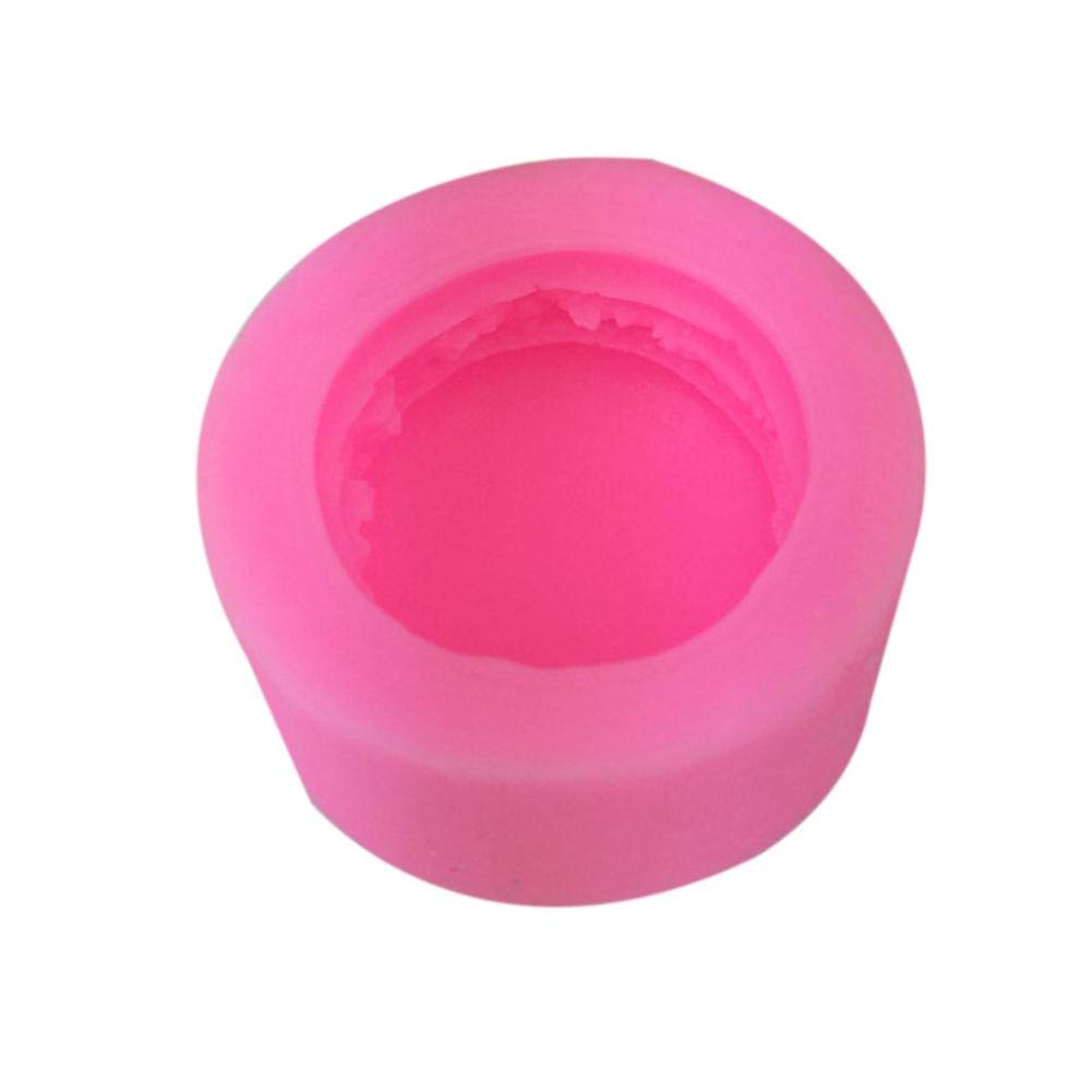 cedarfinySilicon Mold?3D Stereo Macaron Style Handmade Soap Candle Mold Fondant Cake Mold Chocolate Mold