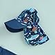 Badeanzug für Babys, Jungen, UV-Schutz, kurzärmelig, Badehose, 3-teiliges Set, Schwimmanzug, Pool, Strand, Haifischblau, 18-24 Monate