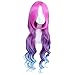 Cosplay Wig League of Legends Miss Fortune Long Wavy Ombre Heat Resistant Synthetic Hair Peluca Anime Costume Wigs