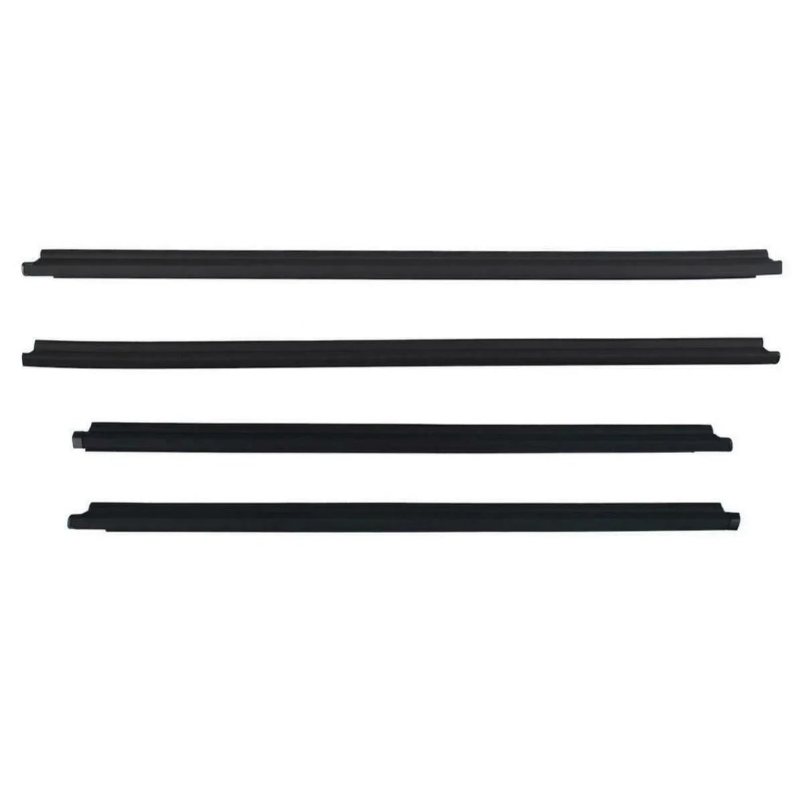 Glilar One Color Automotive Window Seals Compatible With Toyota For Fortuner 2004-2013 2014 2015 Car Side Door Window Weatherstrip Glass Sealing Strip 68164-0K020