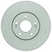 BOSCH 28011449 QuietCast Premium Disc Brake Rotor - Compatible With Select Hyundai Sonata, Tucson, Veloster; Kia Forte, Optima, Sportage; FRONT; 1 PACK