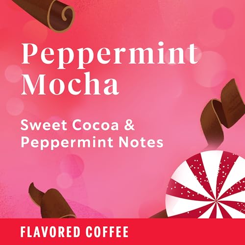 Image of Starbucks Ground Coffee, Peppermint Mocha Flavored Coffee, 100% Arabica, Holiday 1 Bag (17 oz)