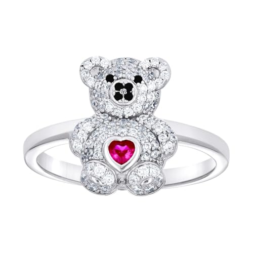 Bague en argent 925 avec cœur pour sublimer vos tenues de bureau