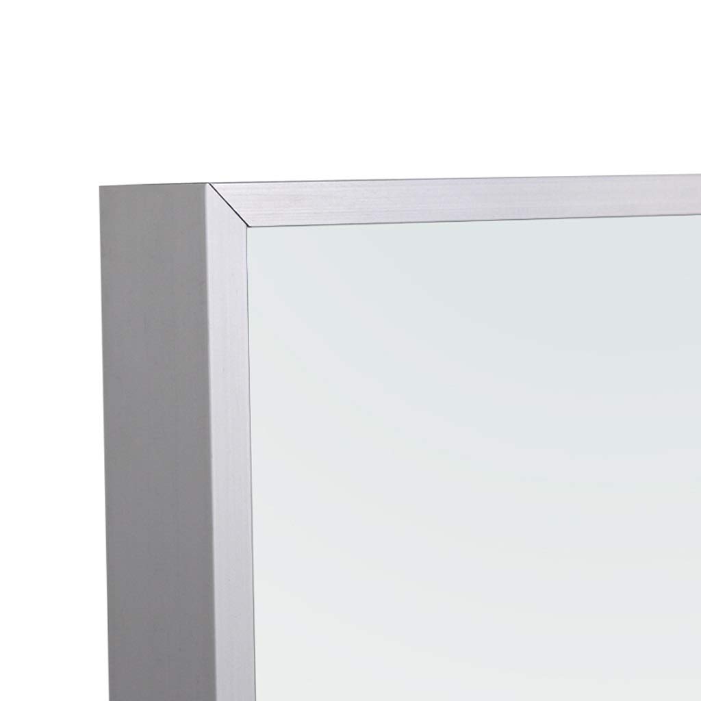 Miroir De Sol Pour Chaussures – Cadre Aluminium, Reflet Net, Idéal Boutique Ou Dressing Perso