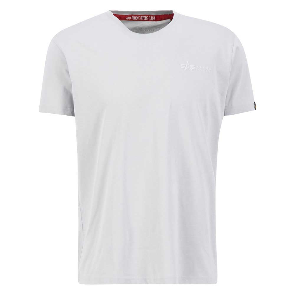 Alpha Industries Air Force T Shirt for Men Pastel Grey
