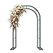 Arco Giardino Supporto in Ferro per Rampicanti per Piante E Decorazioni Esterni E Interni, Traliccio Pergolati Pergolato per Matrimonio, Resistente alle Intemperie(Green,W120 x H220cm) immagine