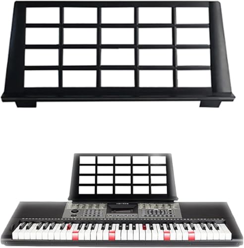 LQMBABY Black Keyboard Music Stand, Electronic Sheet Music Stands Holder, Piano Stand, Musical Instrument Parts Organ Holder, Instrument Accessories
