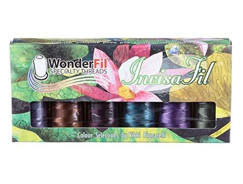 WonderFil Specialty Threads Invisafil Thread Mini-Packs (B008)