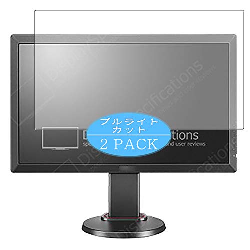 VacFun 2 Piezas Filtro Luz Azul Protector de Pantalla para BenQ Zowie RL2455 / RL2455s / RL2455t / RL2455hm / RL2455TS 24" Display Monitor, Screen Protector(Not Cristal Templado) Anti Blue Light