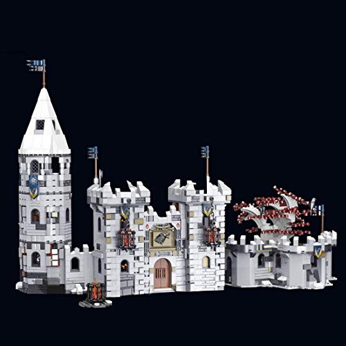 LAKIOMZ Winterfell Baustein Modell 2217pcs MOC Western Fairy Tales DIY Building Stem Spielzeug für Game of Thrones… – Bild 5