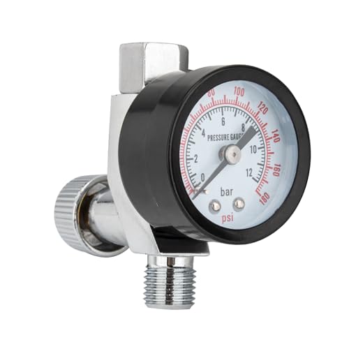 Air Pressure Regulator with Gauge for Spray Equipment