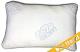 Cozy Select King Shredded Memory Foam Pillow with Removable Bamboo Cover