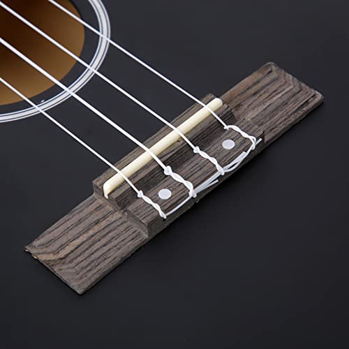 Image of 26 Inch Spruce Black Tenor Ukulele