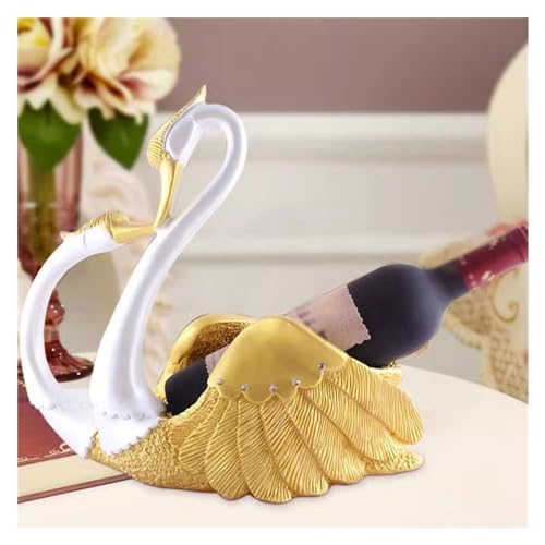 Soporte para botellas de vino SONGCHAO diseño cisne miniatura 3
