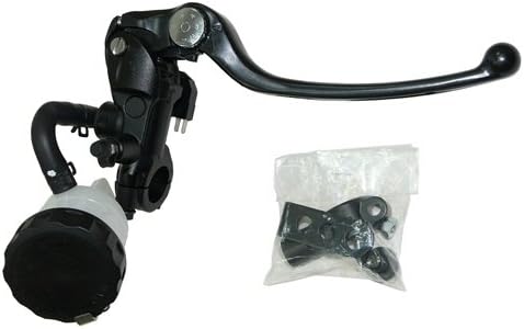 Shindy 17-656B Black/Black Radial Master Cylinder Brake Kit for Daytona Nissin with 19mm Piston