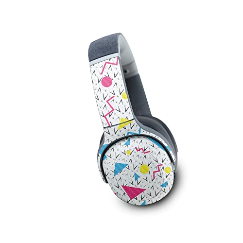 Image of MightySkins Carbon Fiber Skin Compatible with Skullcandy Crusher Evo Wireless - 90s Fun | Protective, Durable Textured Carbon Fiber Finish | Easy to Apply | Made in The USA