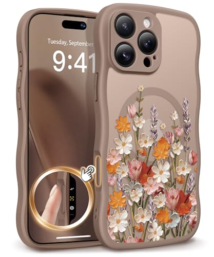 GVIEWIN for iPhone 16 Pro Max Case Compatible with MagSafe