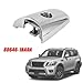 Bayyee Front Car Exterior Door Handle Cover with Keyhole Outside Door Handle Escutcheon for Nissan Armada 2017-2020 Infiniti QX60