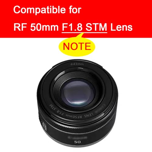 Parasol ES-65B para lente Canon RF 50mm F1.8 STM compatible con EOS R8 R50 R100 miniatura 4