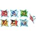 DecoPac PJ Masks Calling All Heroes! Rings, Cupcake Decorations Featuring Catboy, Owlette, Gekko and friends! Food Safe Cake Toppers – 72 Pack