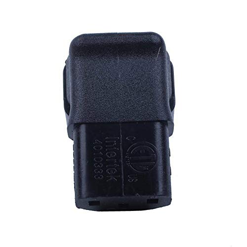 PRAV® Right Angled IEC Adapter, Up Angled IEC 320 C14 to C13 for LCD/LEC TV Wall N7Z1