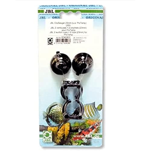 JBL 2 Ventose + 2 Clip (23 mm) per ProTemp, Ventose in Gomma per Oggetti di Diametro 23-28 mm