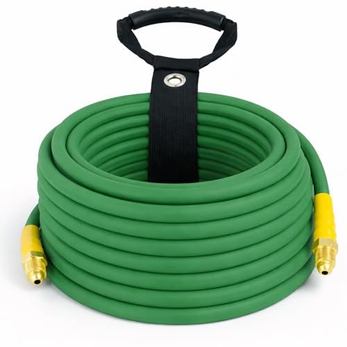 52.5FT Argon Gas Hose Inert Gas Welding Hoses for MIG/TIG Welding Regulator Argon CO2 Gas Regulator Adapter Hose for MIG/TIG Welder Flowmeter 1/4 5/8 UNF-18RH Argon Gas Fitting for MIG TIG Etc