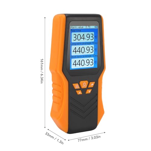 Radon Detector, Portable Digital Home Radon Monitor with LCD Display for Long Term and Short Term Testing in Home Office Basement - Image 3