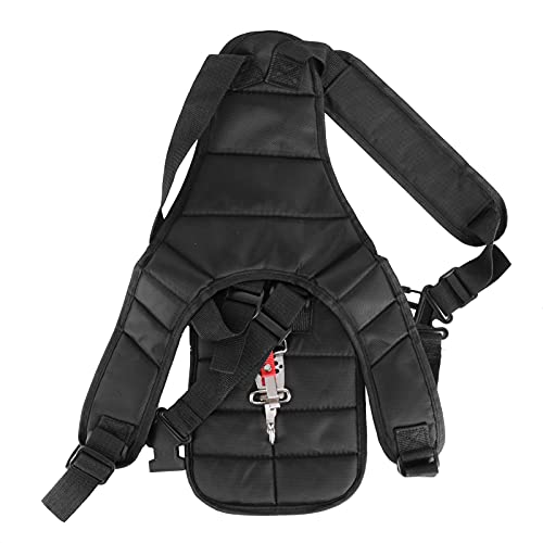 Grass Trimmer Harness Strap,Trimmer Nylon Strap, 21 Inch Easy Release Shoulder Strap, Comfort Strap Double Shoulder Garden (Black), Trimmer Nylon Strap, Grass Trimmer Harness Strap, Weed Eater s