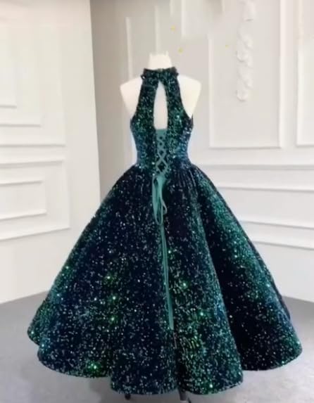 Sequin Pageant Dress for Girls Sparkly Ball Gown Flower Girl Dresses for Wedding Princess Kids Toddle Dress2