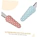 NUOBESTY 2pcs Leather Scissor Cover for Safe Storage Protective Sheath for Embroidery and Beauty Tools Retro Design with Dots for Daily Use and Scissor Protection