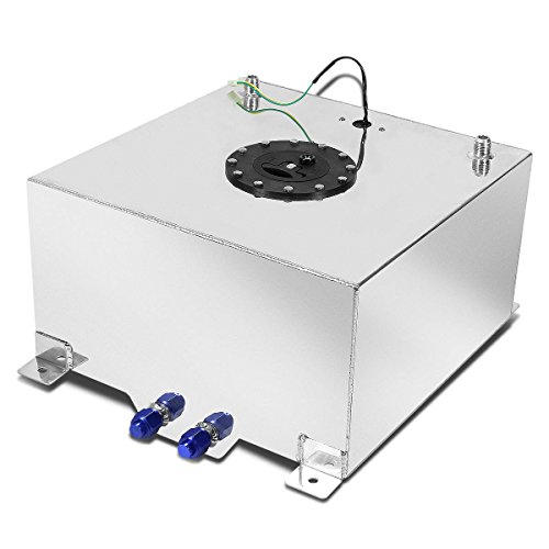 Dnamotoring Alu-Ft-T5 Aluminum 15.5-Gallon Fuel Cell Gas Tank #TOP3