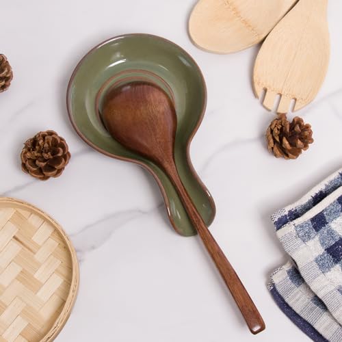 JINIHFW Spoon Rest for Kitchen, Ceramic Spoon Holder for Stove Top,1Pcs by JINIHFW - Used condition - Image 2