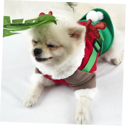 Disfraz para perro Kisangel Navidad tamaño S miniatura 6