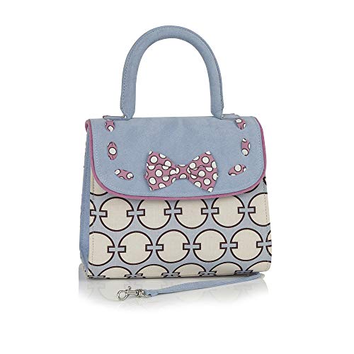Ruby Shoo Santiago sac bleu pour femme l'accessoire parfait de vos sorties et cérémonies
