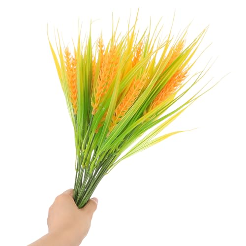 Frutas artificiales de plástico lavable en pack de 6 piezas amarillas y verdes ultra estables 5